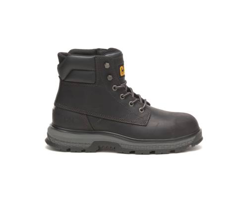 Botas De Seguridad Caterpillar CAT Exposition 6" Alloy Toe Hombre Negras | CAT-794KO