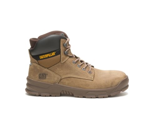 Botas De Seguridad Caterpillar CAT Mobilize Alloy Toe Hombre Marrones | CAT-579LR