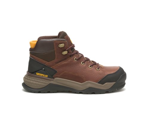 Botas De Seguridad Caterpillar CAT Provoke Mid Waterproof Alloy Toe Hombre Cobra | CAT-230UP