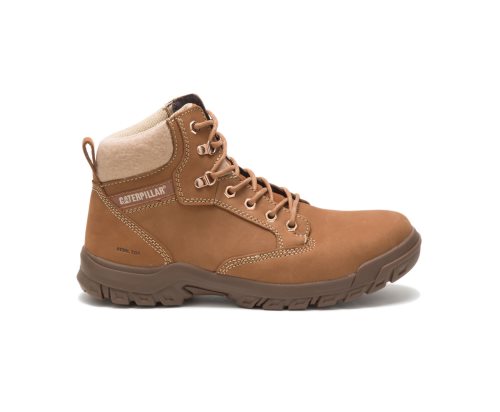 Botas De Seguridad Caterpillar CAT Tess Steel Toe Mujer Marrones | CAT-842LD