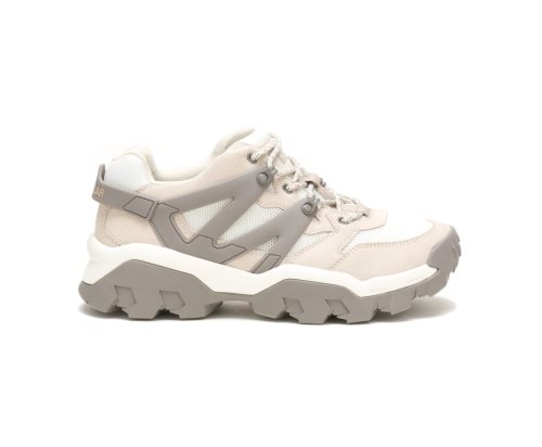 Zapatillas Caterpillar CAT Reactor Mujer Gris Blancas | CAT-587FY