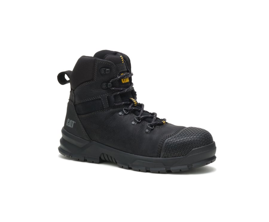 Botas De Seguridad Caterpillar CAT Accomplice X Waterproof Steel Toe Hombre Negras | CAT-107KB