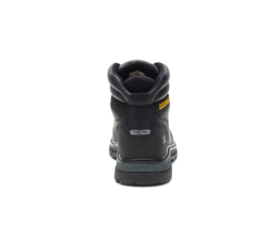 Botas De Seguridad Caterpillar CAT Foxfield Steel Toe Hombre Negras | CAT-869XA