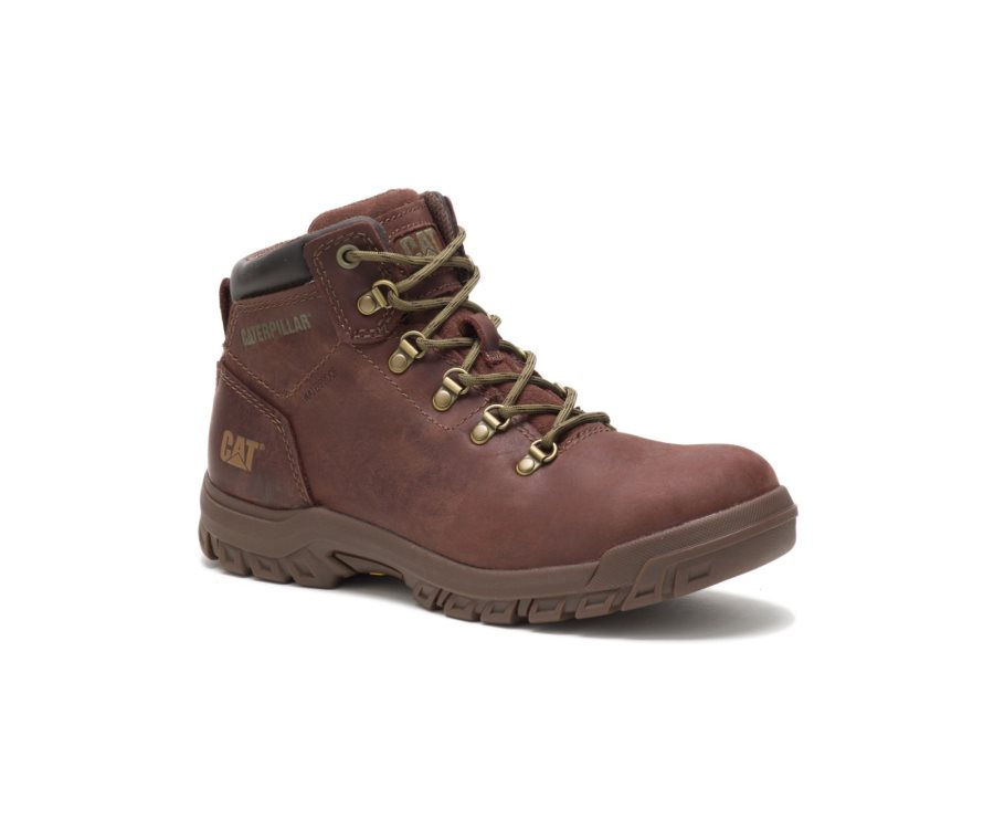 Botas De Seguridad Caterpillar CAT Mae Steel Toe Waterproof Mujer Cobra | CAT-739FX