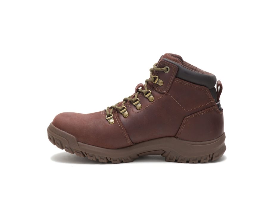 Botas De Seguridad Caterpillar CAT Mae Steel Toe Waterproof Mujer Cobra | CAT-739FX