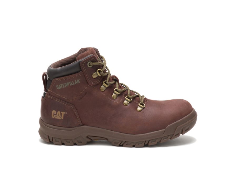 Botas De Seguridad Caterpillar CAT Mae Steel Toe Waterproof Mujer Cobra | CAT-739FX