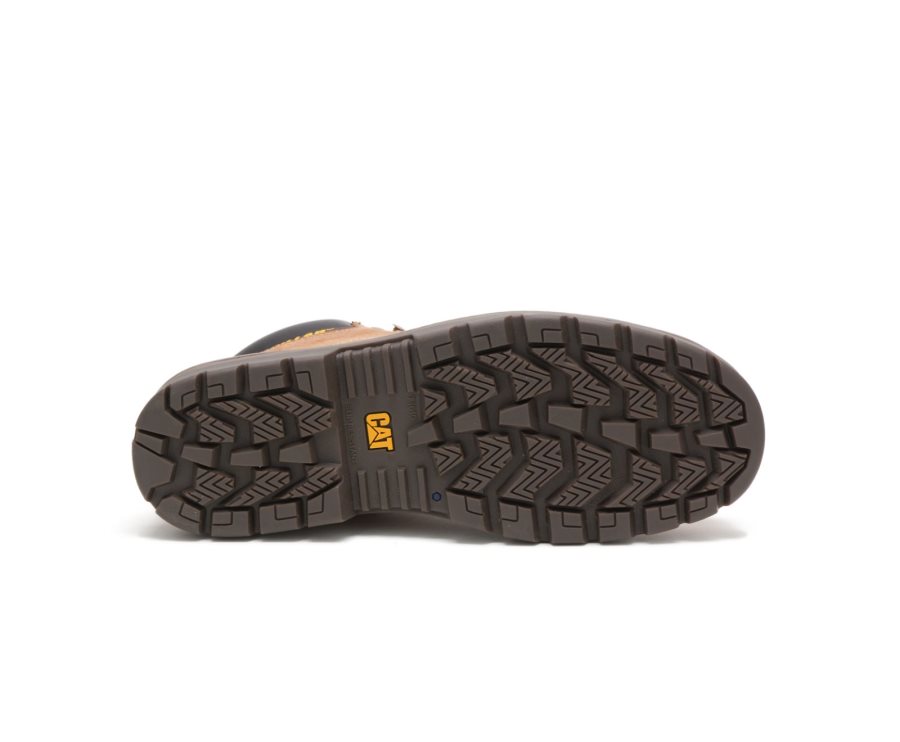 Botas De Seguridad Caterpillar CAT Outbase Waterproof Hombre Marrones | CAT-325IT