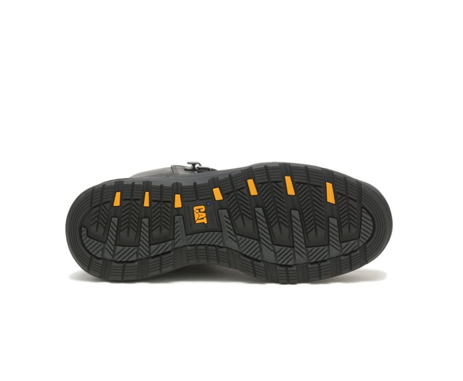 Botas De Seguridad Caterpillar CAT Provoke Mid Waterproof Hombre Negras | CAT-827WF