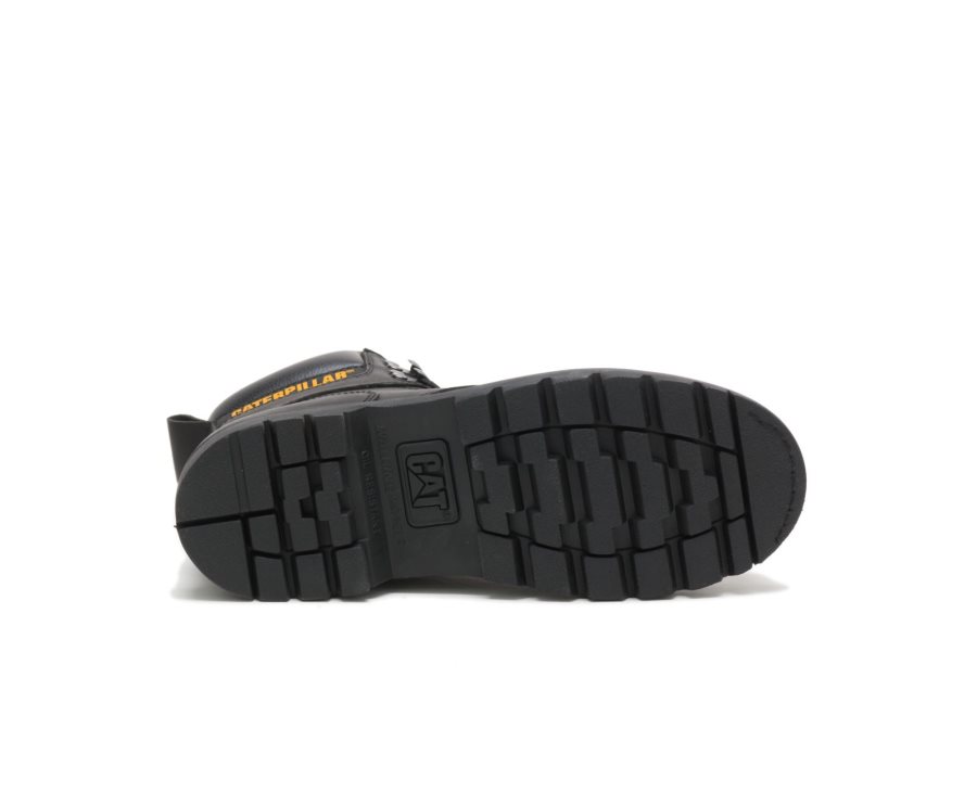 Botas De Seguridad Caterpillar CAT Second Shift Hombre Negras | CAT-532BI