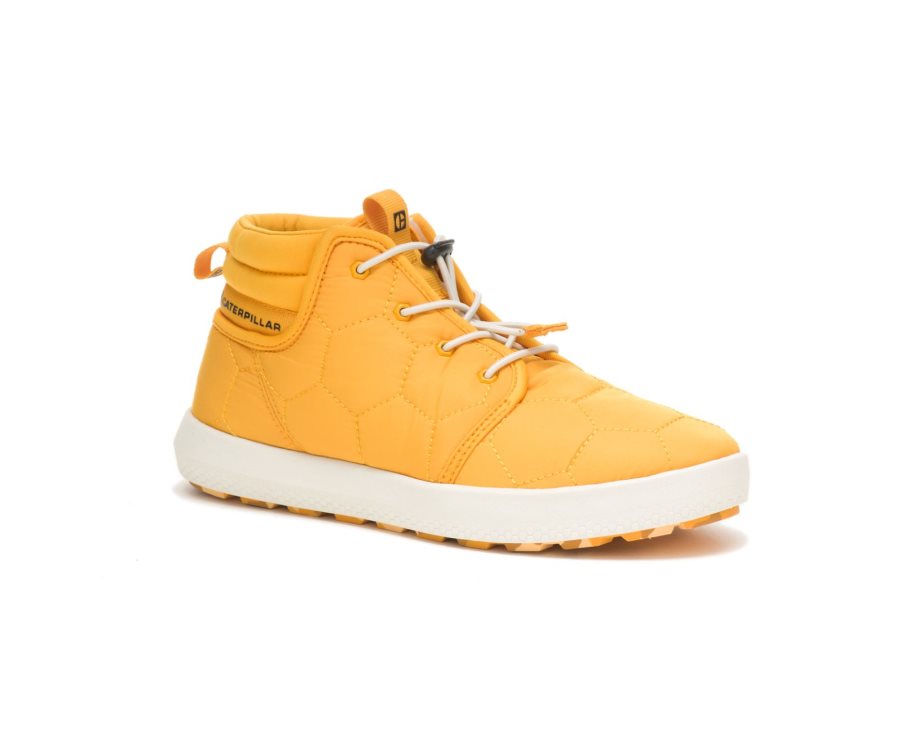 Zapatillas Caterpillar CAT CODE Scout Mid Mujer Amarillo | CAT-152FO