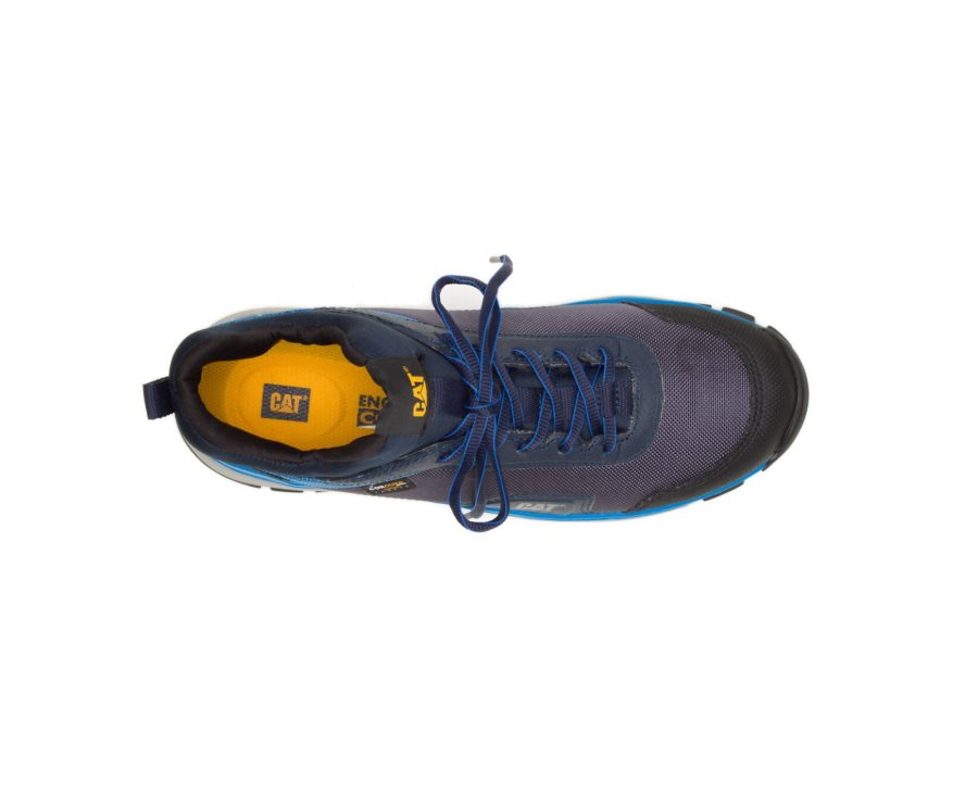 Zapatillas Caterpillar CAT Engage Alloy Toe Hombre Azules | CAT-023BS