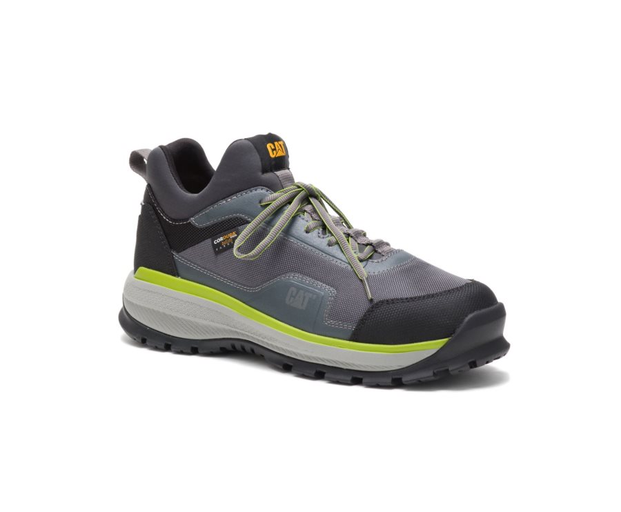 Zapatillas Caterpillar CAT Engage Alloy Toe Hombre Gris Oscuro | CAT-439QX