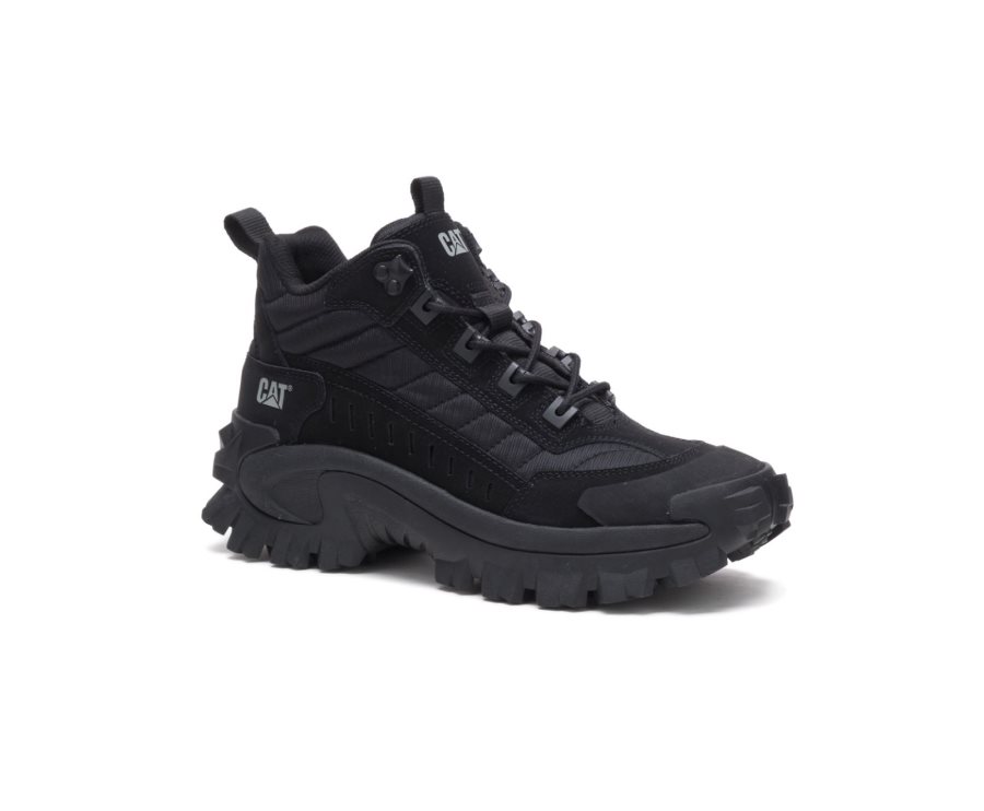 Zapatillas Caterpillar CAT Intruder Mid Hombre Negras | CAT-109NO