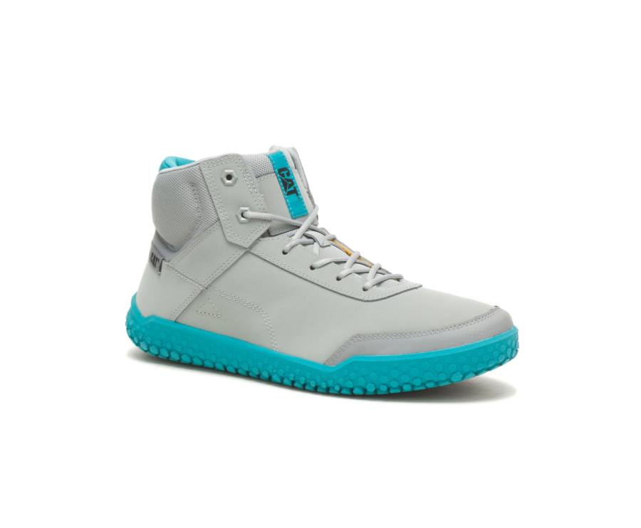 Zapatillas Caterpillar CAT ProRush All Day Mid Mujer Gris Azules | CAT-756KO