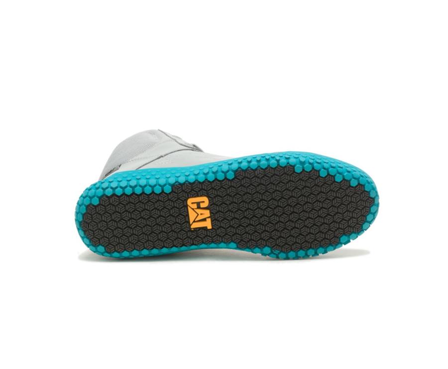 Zapatillas Caterpillar CAT ProRush All Day Mid Mujer Gris Azules | CAT-756KO