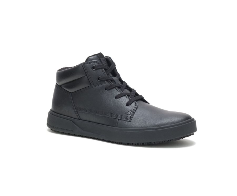 Zapatillas Caterpillar CAT ProRush SR+ Chukka Hombre Negras | CAT-053MY