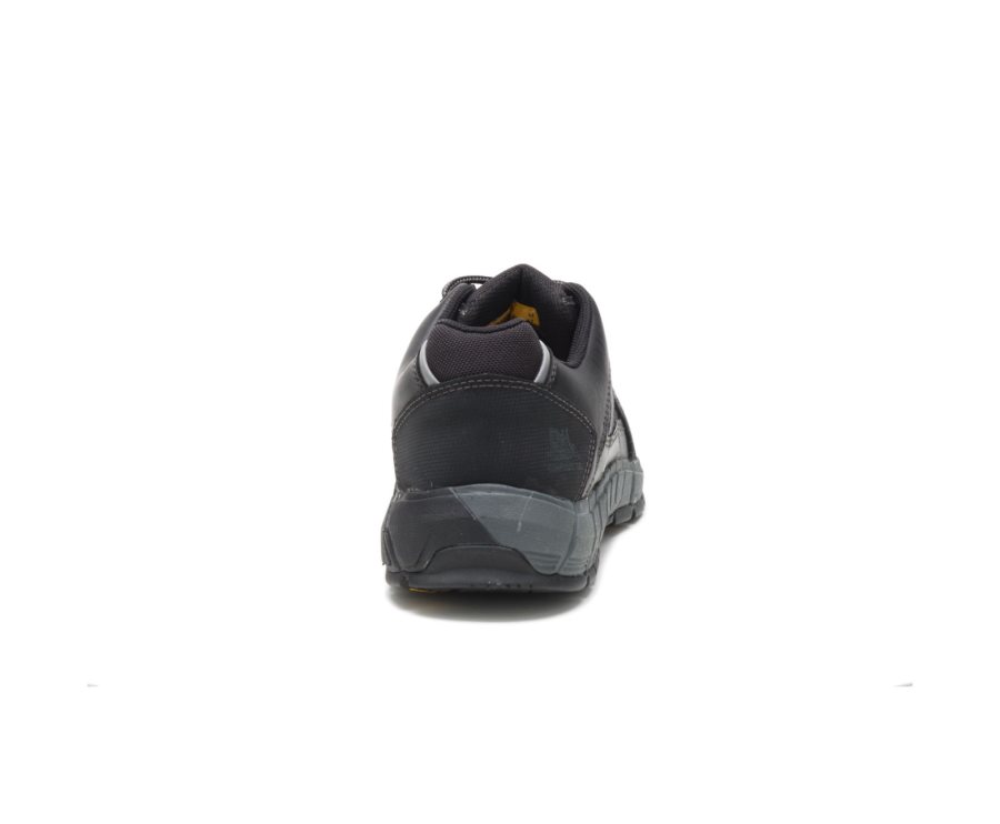 Zapatillas Caterpillar CAT Streamline Cuero Composite Toe Hombre Negras | CAT-093GF